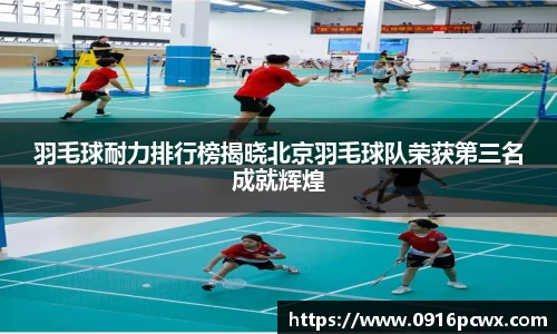羽毛球耐力排行榜揭晓北京羽毛球队荣获第三名成就辉煌